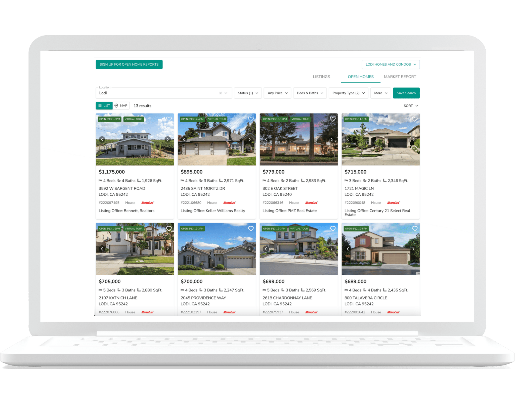 Form Base Search Property Search - MetroListPRO IDX Products
